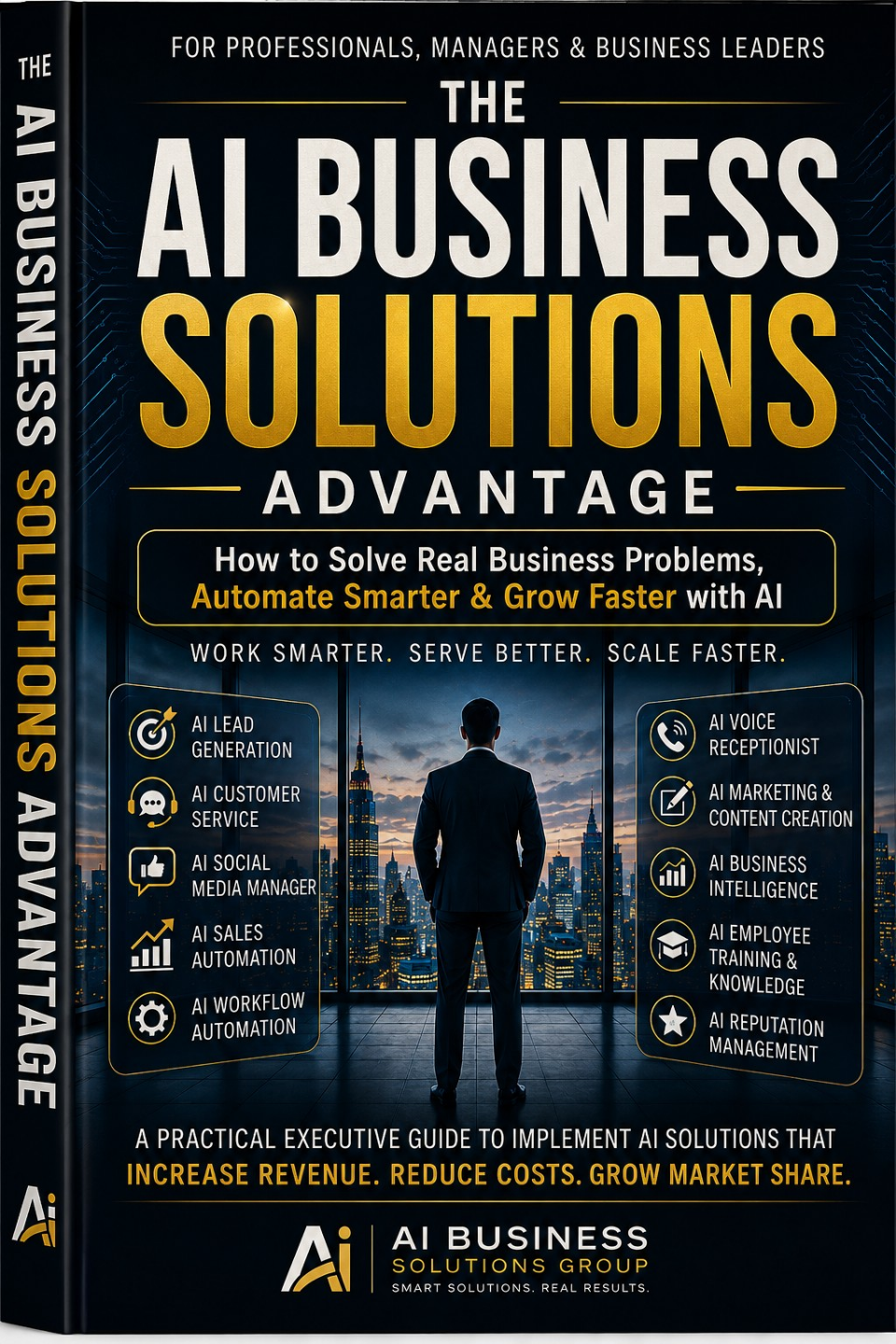 The AI Business Solutions Advantage executive guide cover